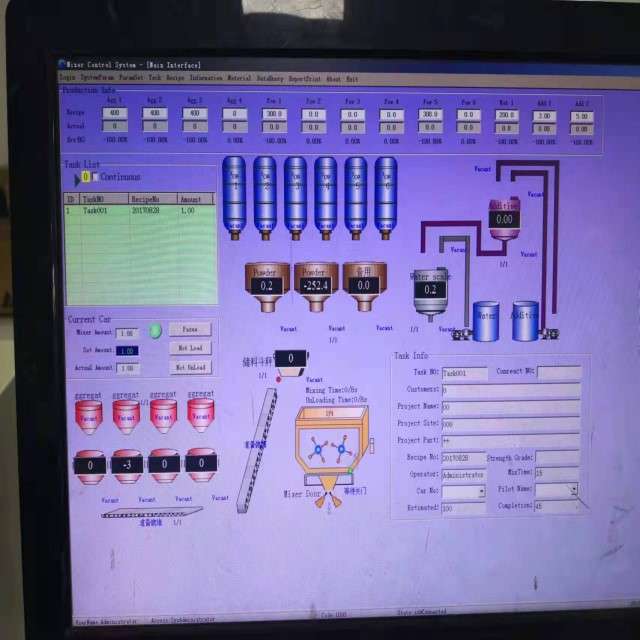Weighing Batch System for 10 Materials | Automatic & Precise